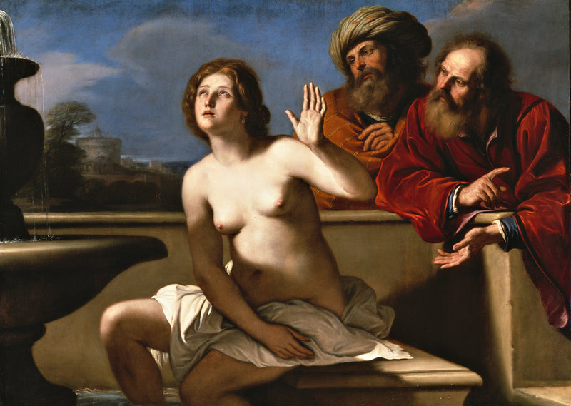 Suzanne a starci - Guercino