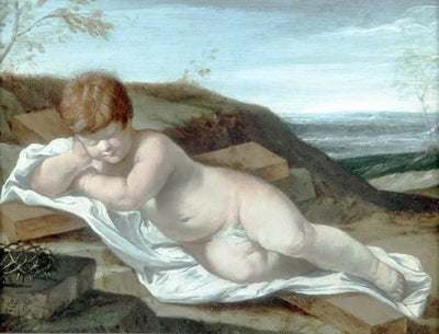 L’Enfant Jésus endormi sur la Croix - Guido Reni - Alpha Reproduction