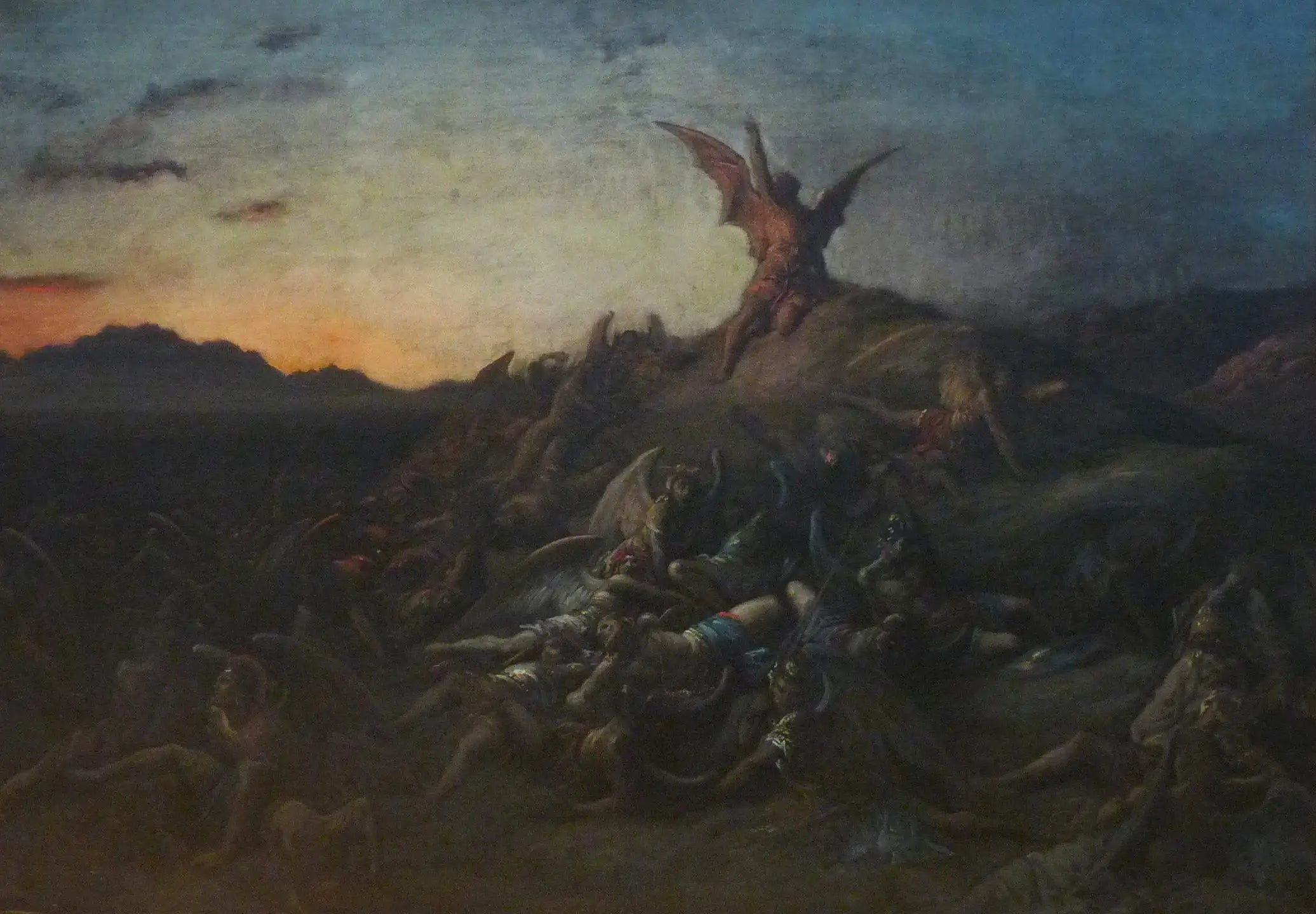 La Chute des anges rebelles - Gustave Doré - Alpha Reproduction
