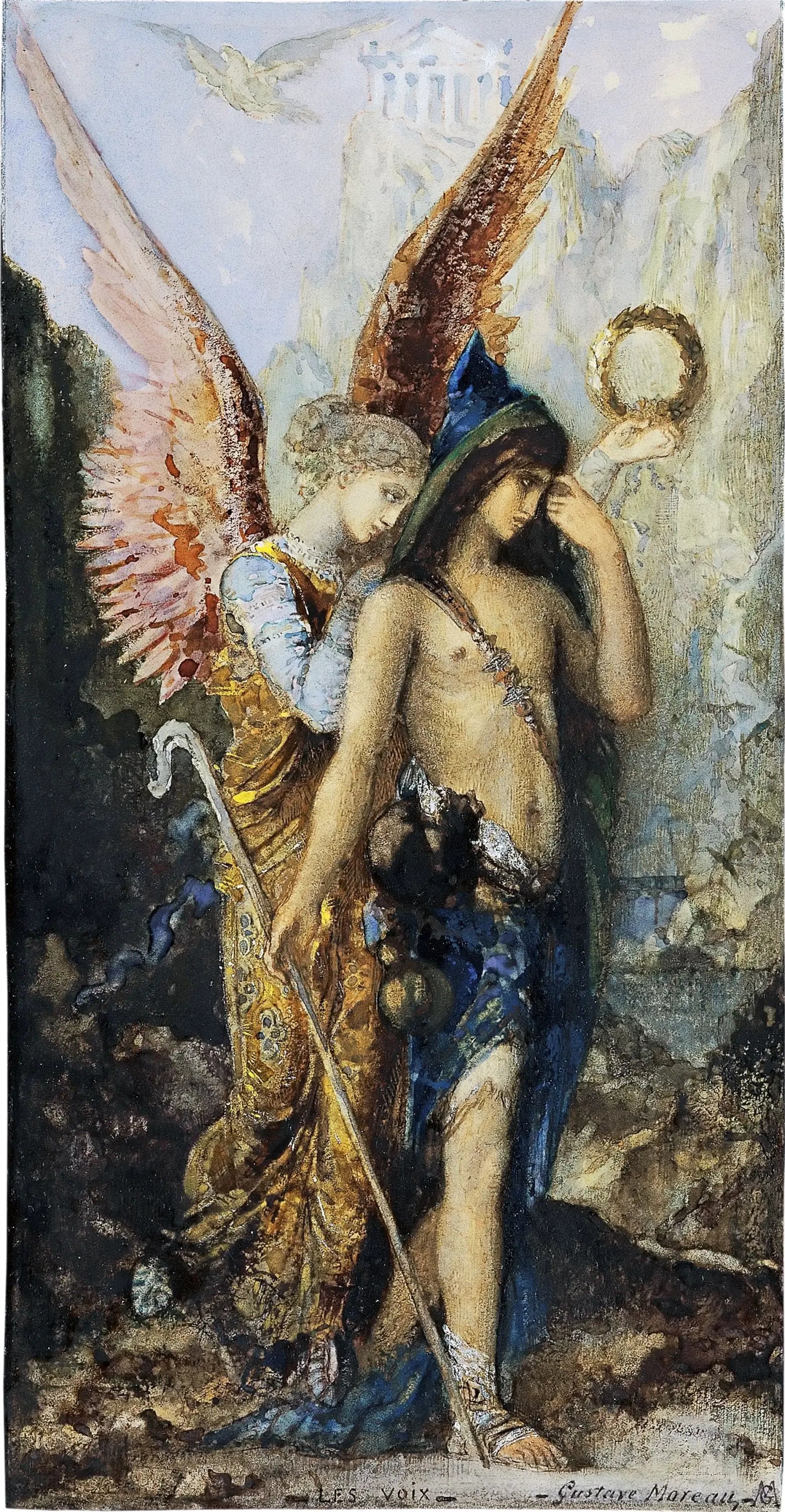 Les voix - Gustave Moreau - Alpha Reproduction