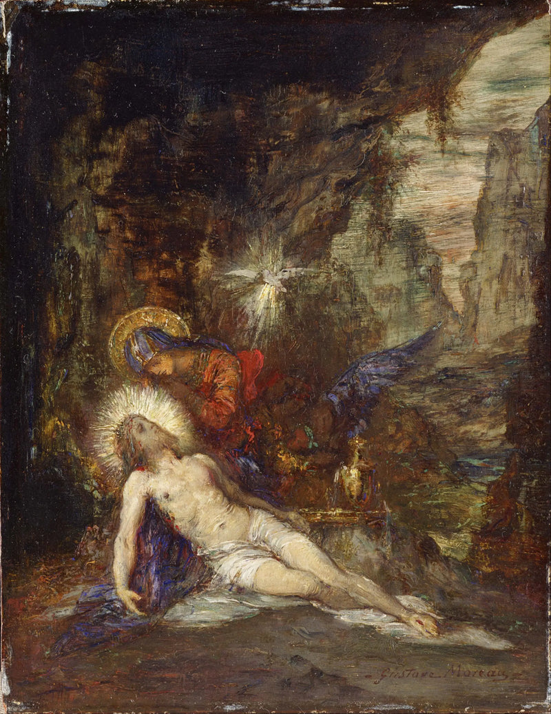 Pieta - Gustave Moreau