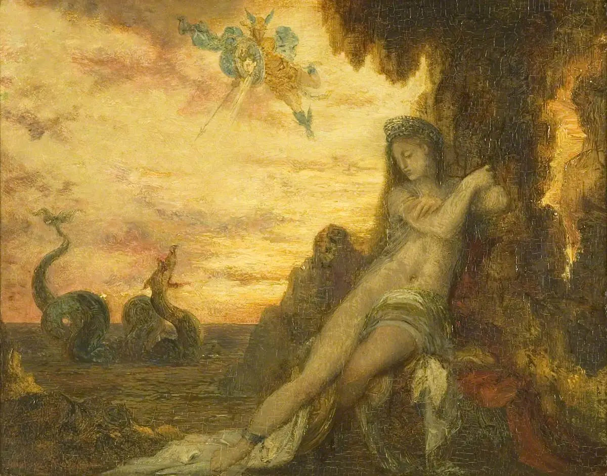 Persée et Andromède - Gustave Moreau - Alpha Reproduction