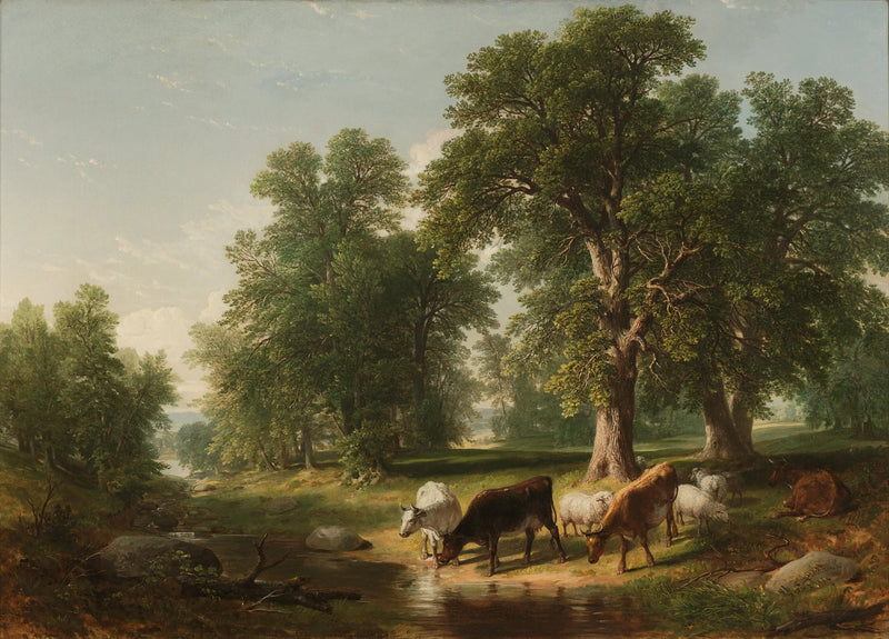 Letní odpoledne - Asher Brown Durand