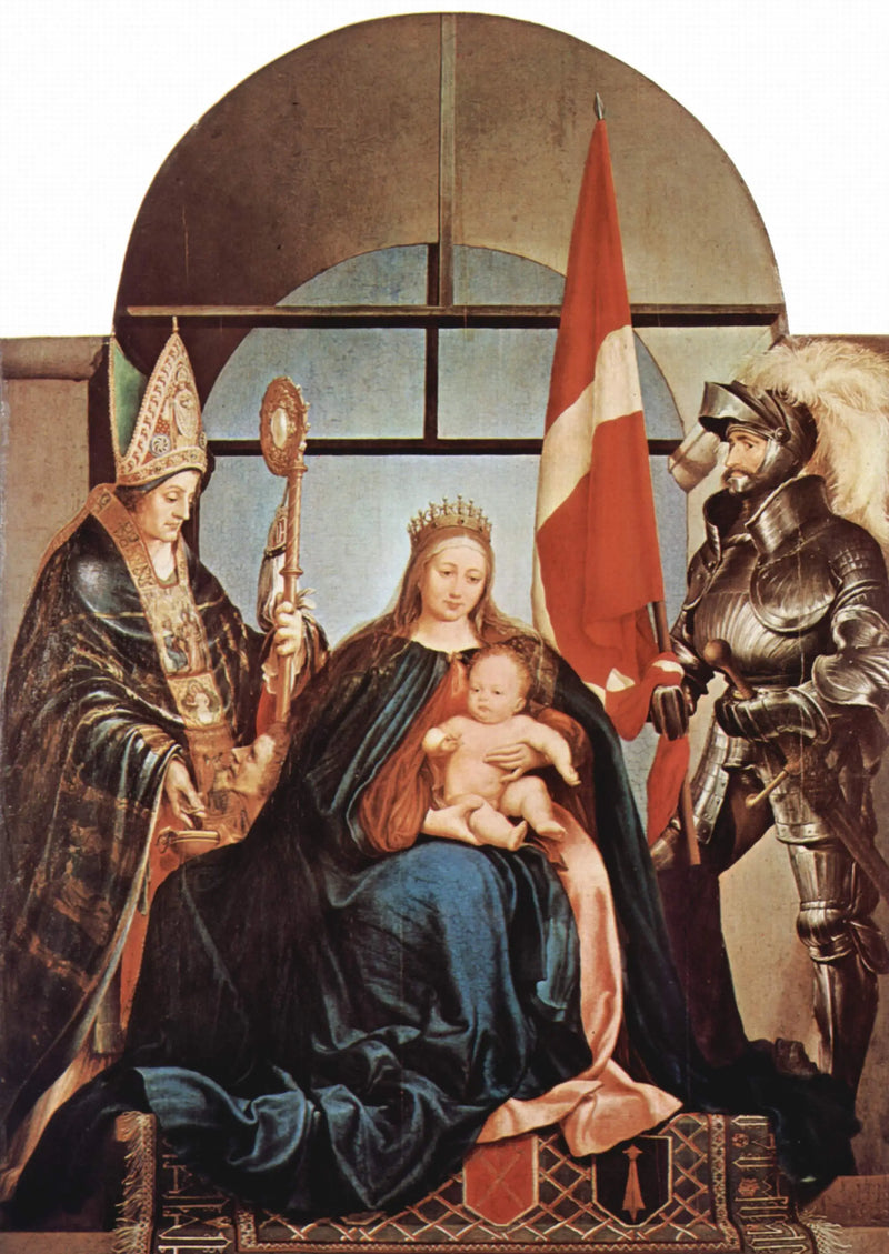 Solothurnská Panna Marie - Hans Holbein mladší