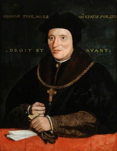 Brian Tuke (1472–1545) Secretary to Henry VIII - Hans Holbein le Jeune - Alpha Reproduction