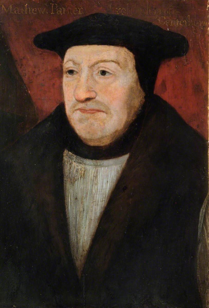 Matthew Parker (1504–1575), Archbishop of Canterbury - Hans Holbein le Jeune