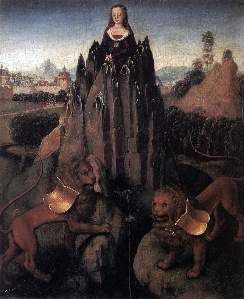 Allégorie de la chasteté - Hans Memling