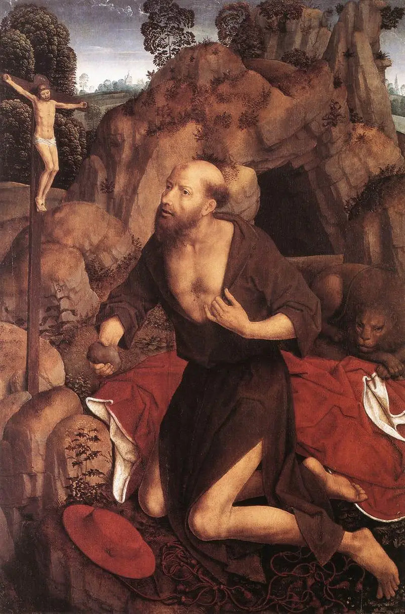 Svatý Jeroným - Hans Memling
