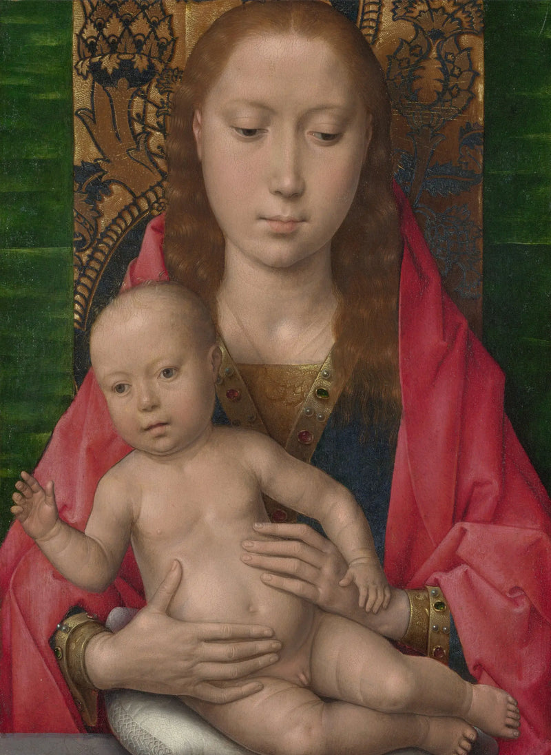 Panna s dítětem - Hans Memling