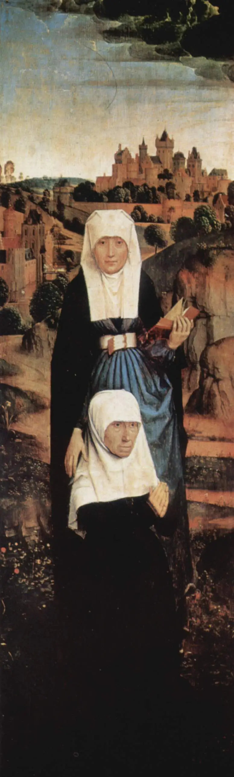 Triptyque de Jan Crabbe. Aile gauche - Hans Memling - Alpha Reproduction