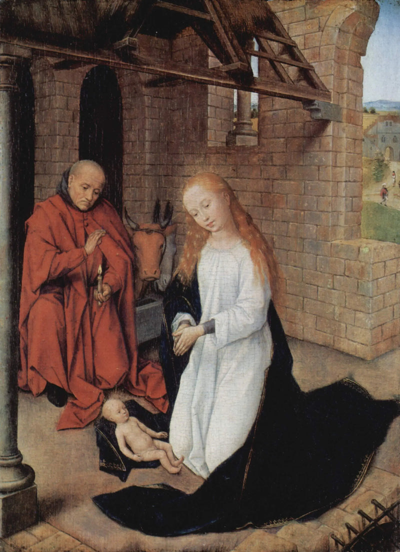 Narození Páně - Hans Memling