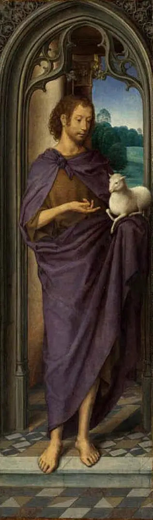 Svatý Jan Křtitel - Hans Memling