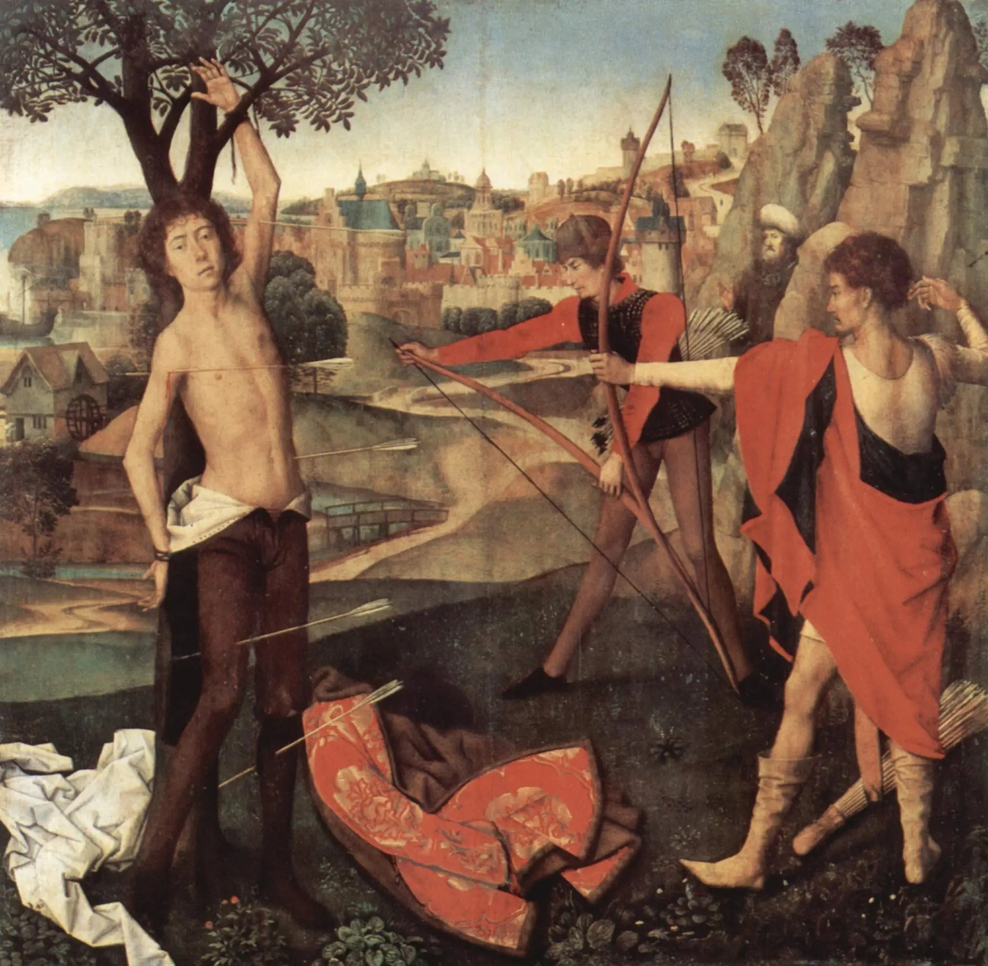 Le Martyre de saint Sébastien - Hans Memling - Alpha Reproduction
