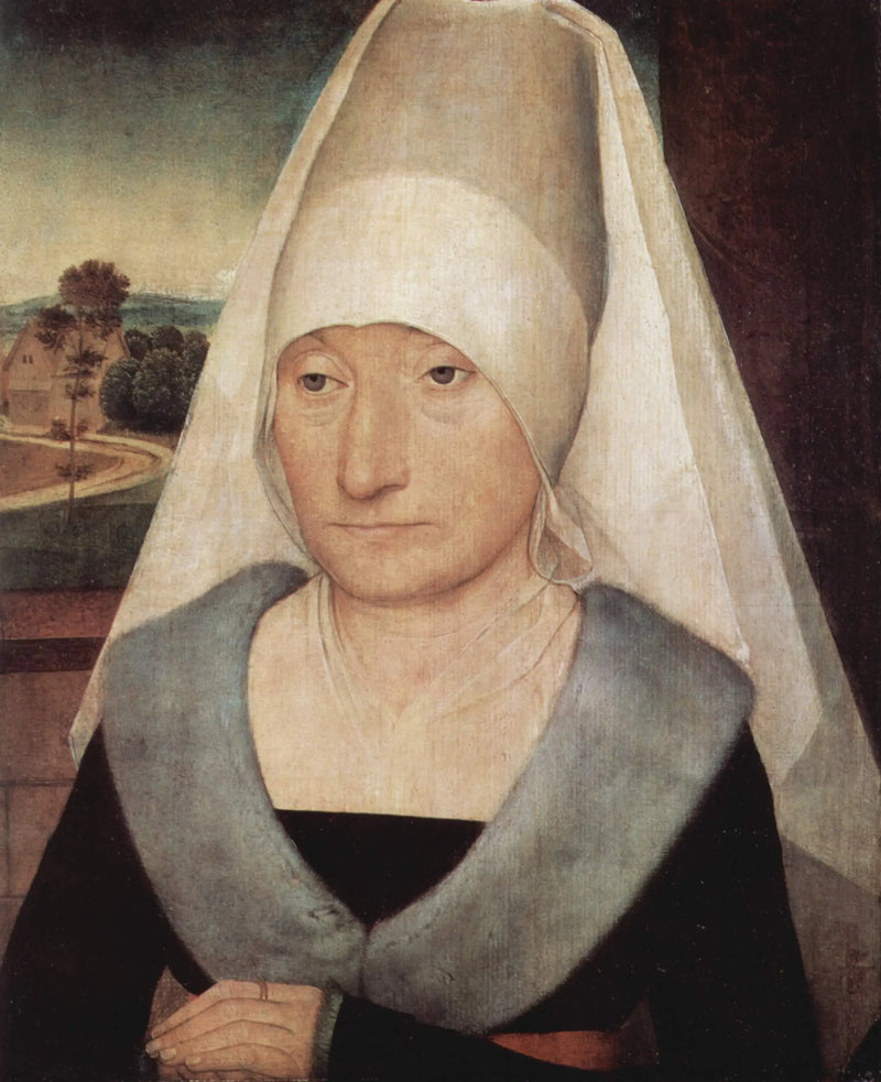 Portrét starší ženy - Hans Memling