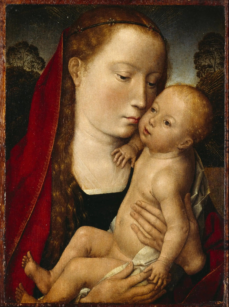 Panna s dítětem - Hans Memling