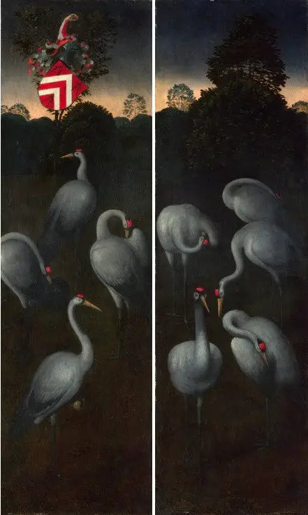 Lebky s erbem - Hans Memling