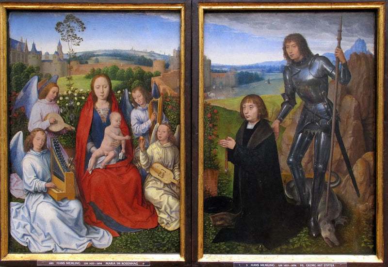 Diptyk z Mnichova - Hans Memling