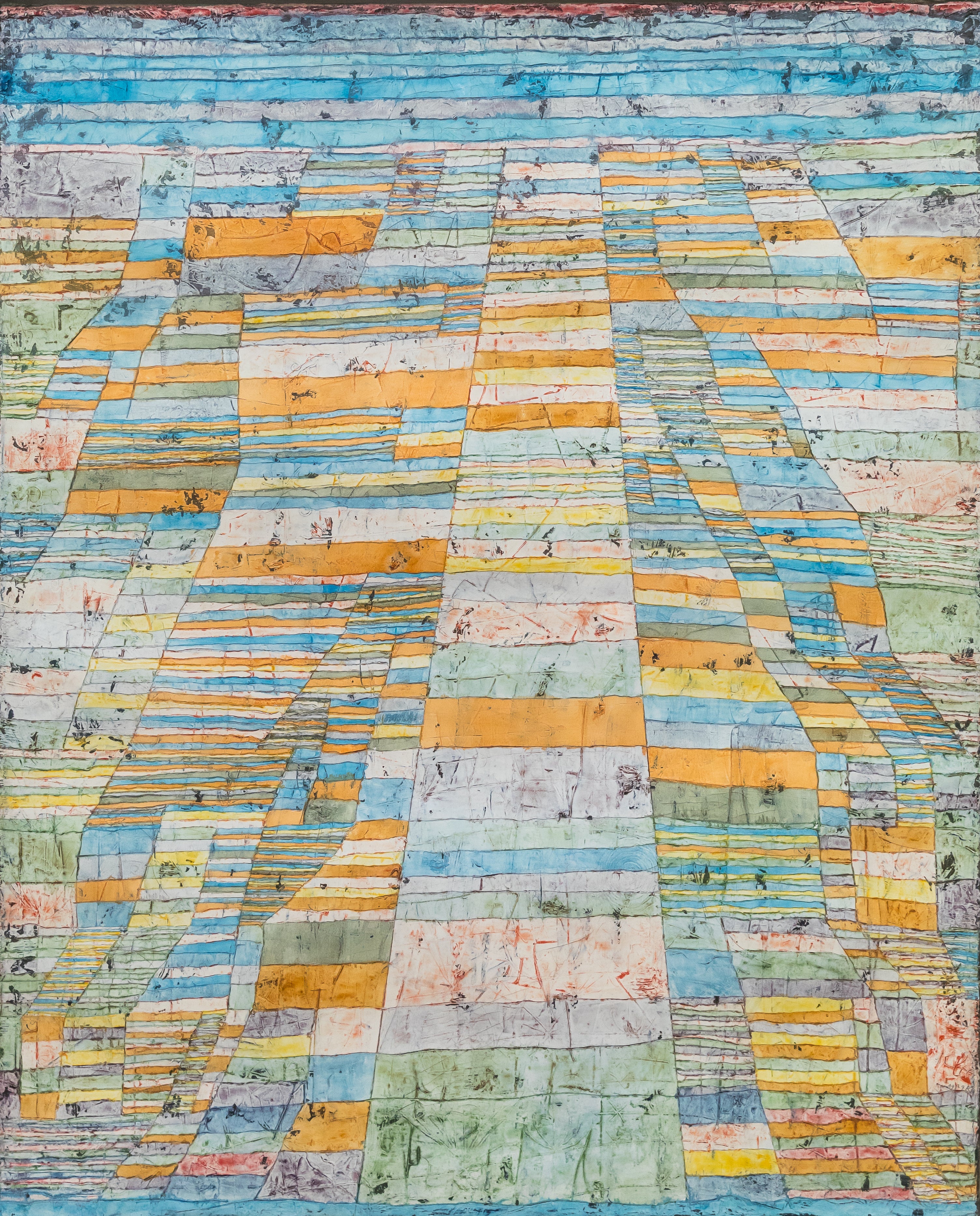 Hlavní cesta a boční cesty - Paul Klee