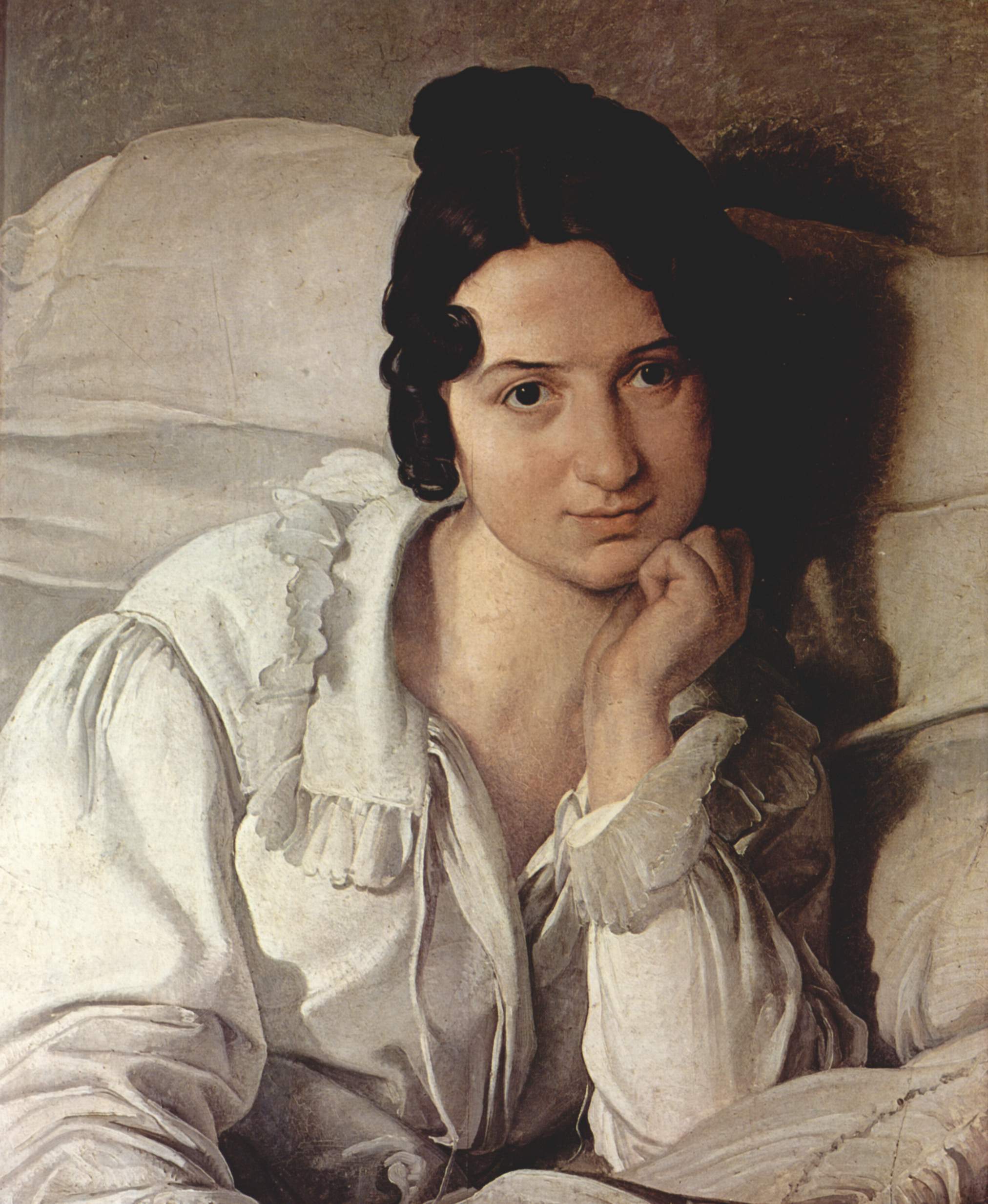Portrait de Carolina Zucchi - Francesco Hayez