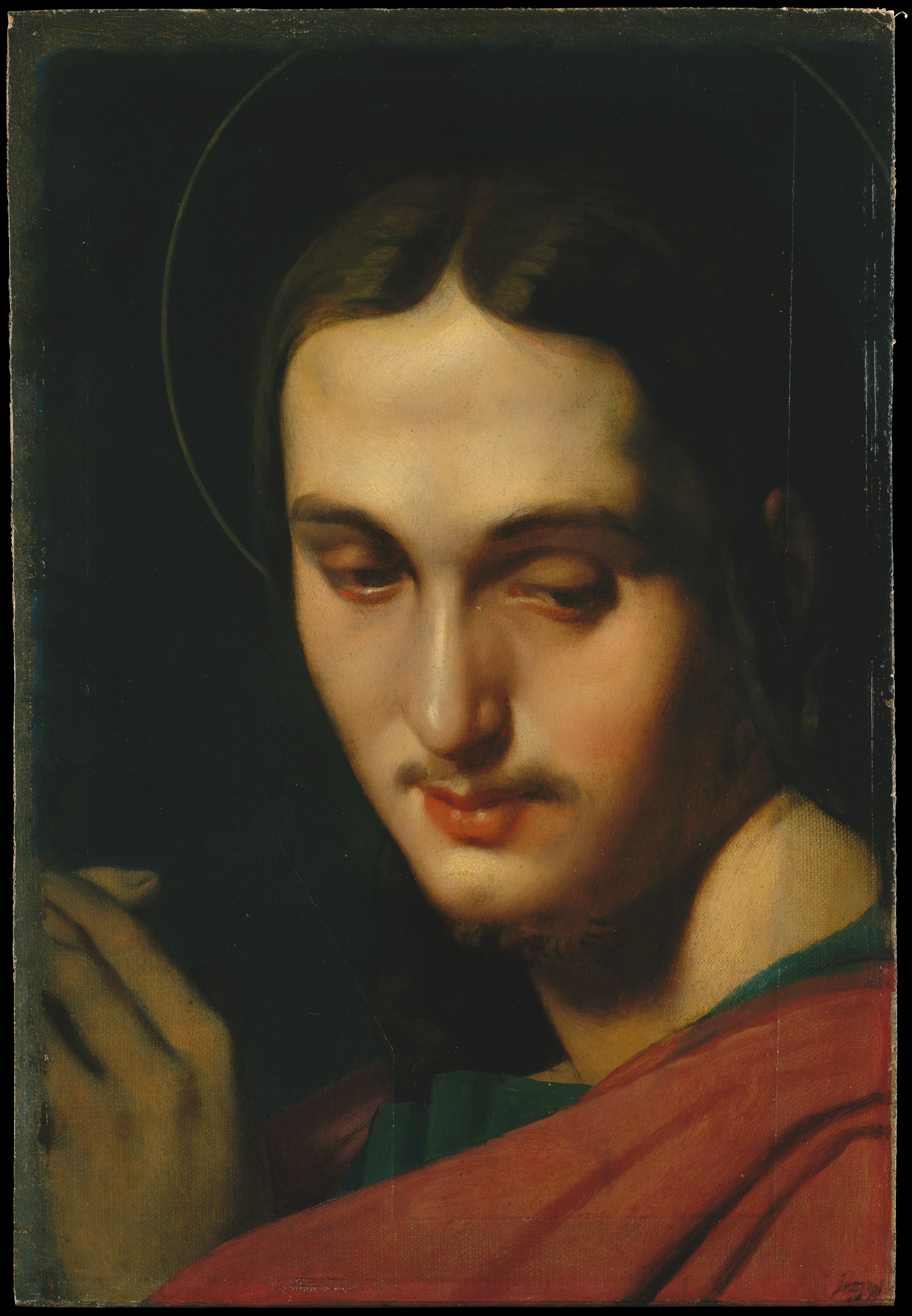 Tête de saint Jean l'Évangéliste - Jean-Auguste-Dominique Ingres