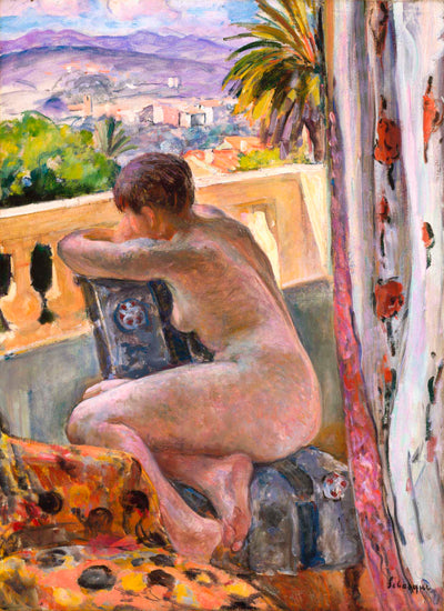 Nue à la fenêtre - Henri Lebasque