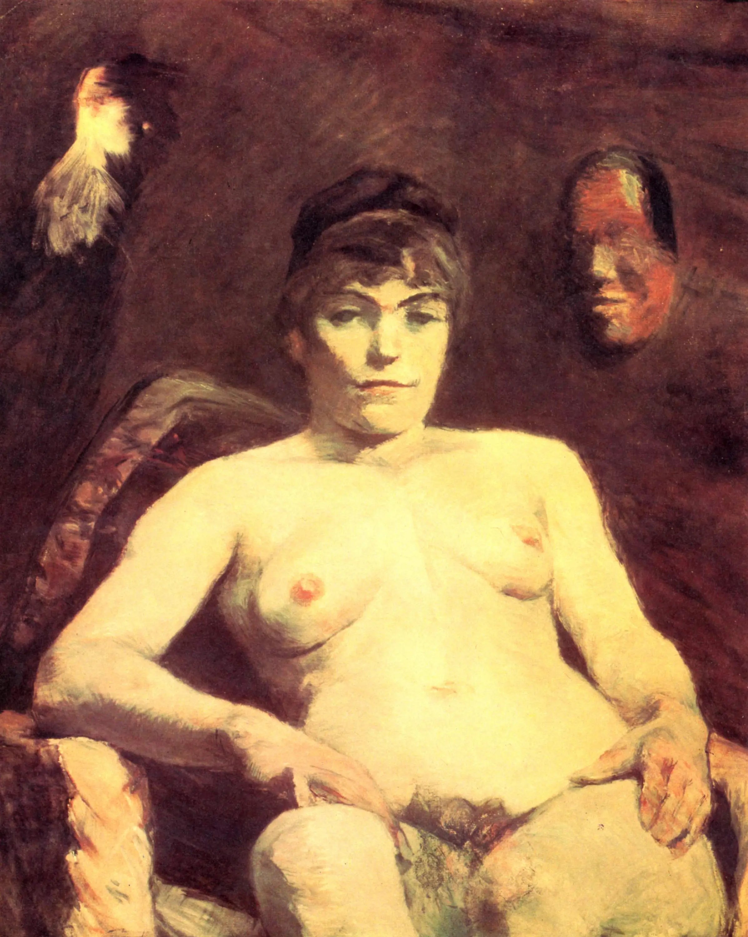 Reproduction du tableau « La grosse Maria, Vénus de Montmartre - Henri de Toulouse-Lautrec » par Alpha Reproduction en peinture à l’huile