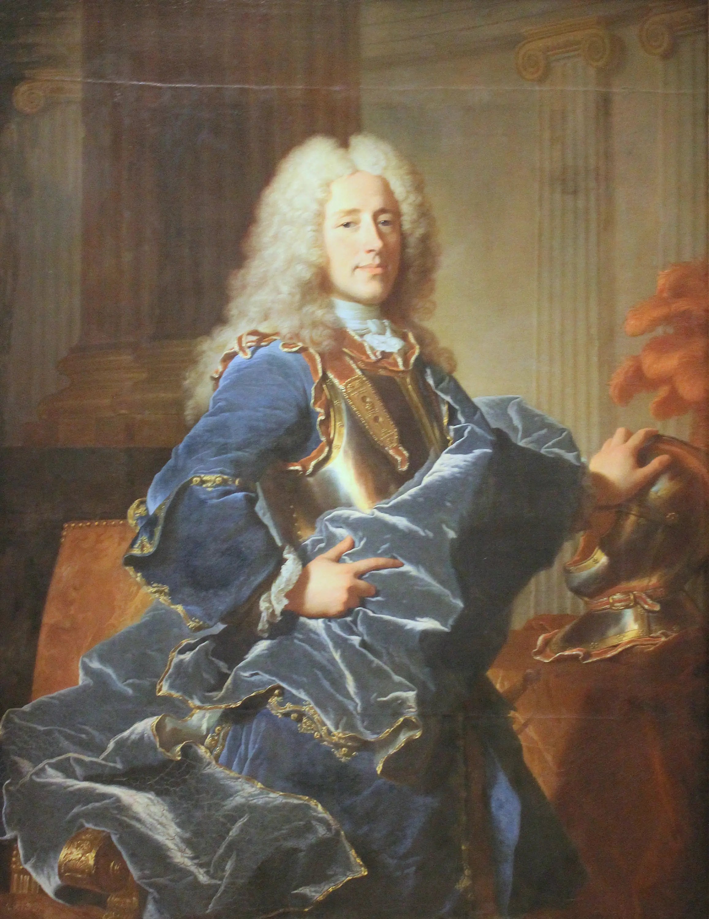 Portrait de Konrad Detlef comte von Dehn - Hyacinthe Rigaud - Alpha Reproduction