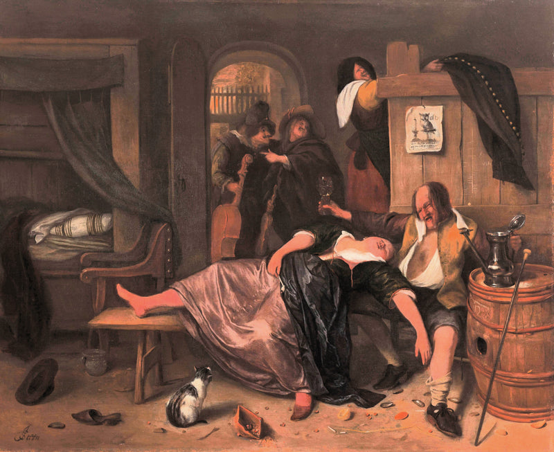 Le Couple ivre - Jan Steen