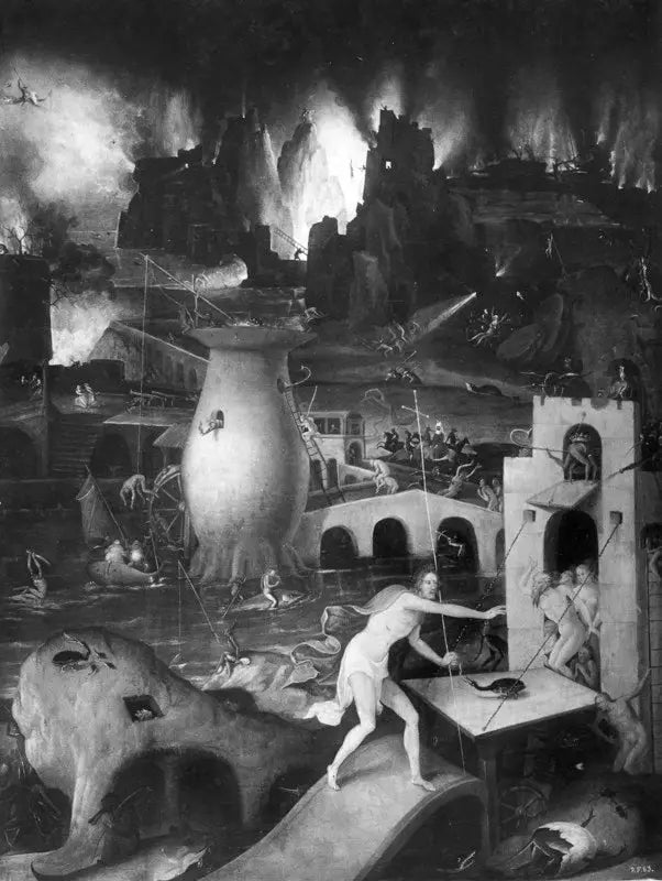 La Descente aux Limbes - Hieronymus Bosch - Alpha Reproduction