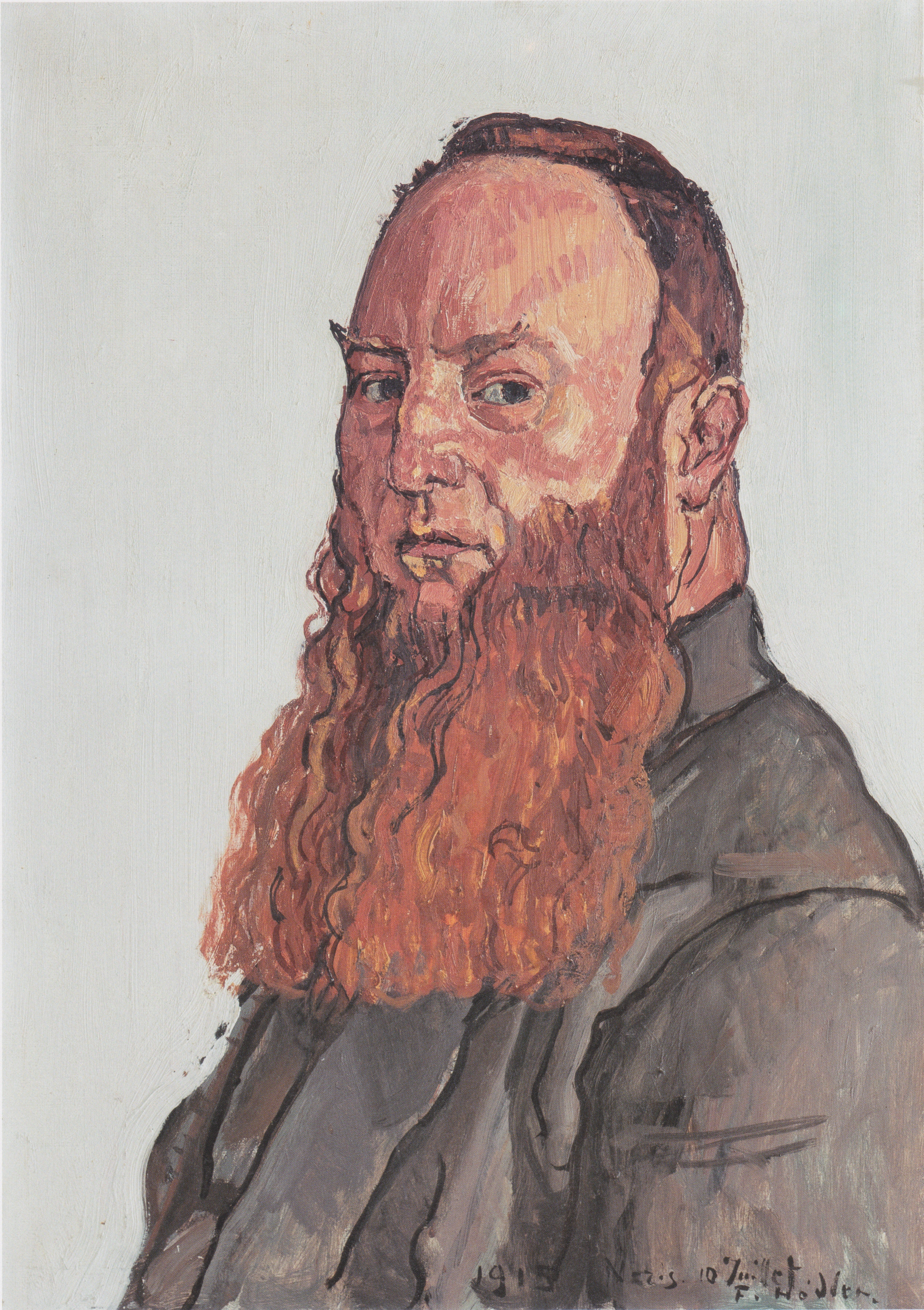 Portrait de James Vibert - Ferdinand Hodler