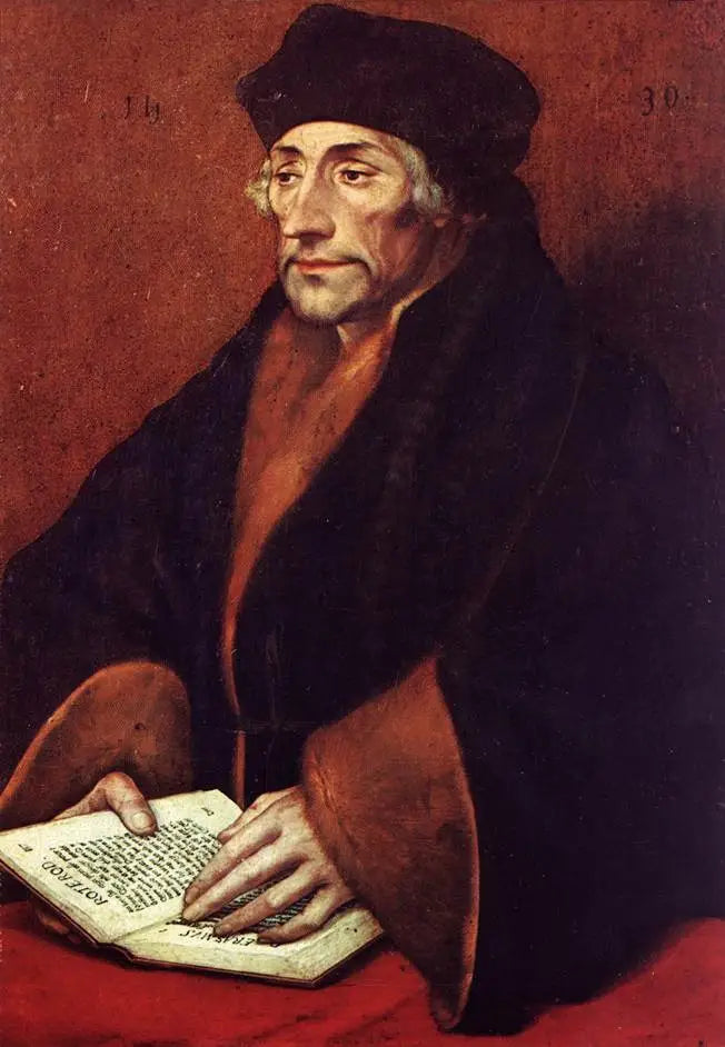 Portrét Desideria Erasmus (1466-1536) - Hans Holbein mladší