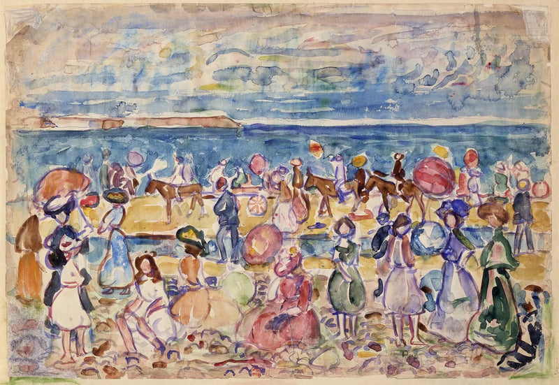 Prázdniny v Nové Anglii - Maurice Prendergast