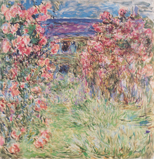 Dům mezi růžemi – Monet 1917-1919