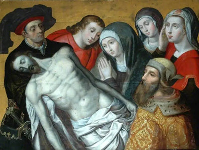 Pietà (La Déploration du Christ) - Hugo van der Goes - Alpha Reproduction