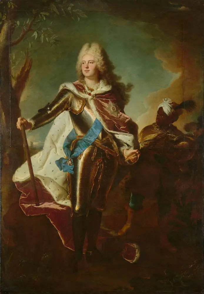 Portrait d’Auguste III de Pologne - Hyacinthe Rigaud - Alpha Reproduction