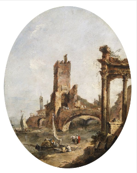 Imaginární krajina - Francesco Guardi