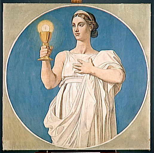 Víra - Jean-Auguste-Dominique Ingres