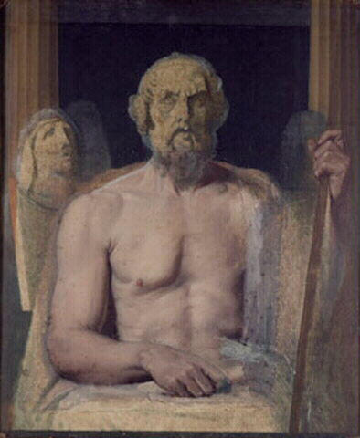 Homér a Orfeus - Jean-Auguste-Dominique Ingres