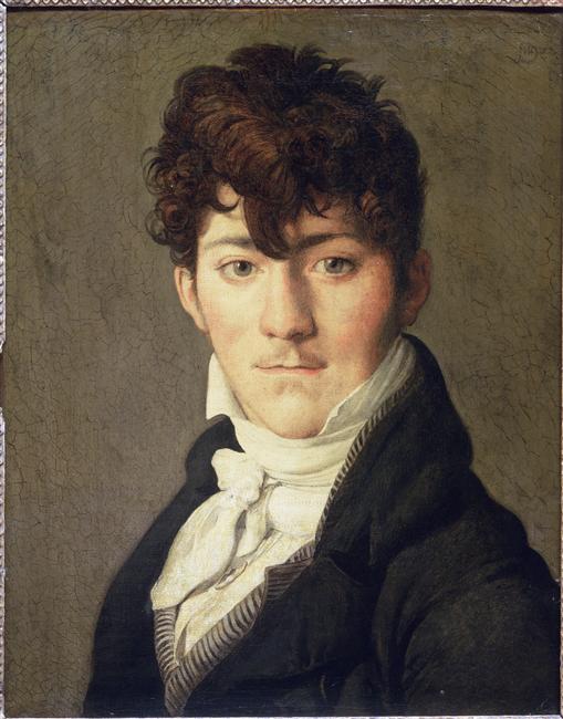 Předpovězený portrét Augusta Françoise, malíře a námořního důstojníka - Jean-Auguste-Dominique Ingres