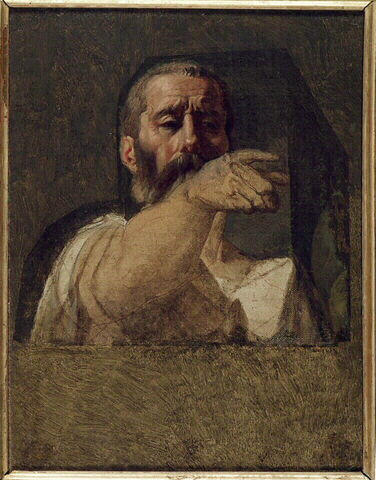Studie pro centuriona mučedníka svatého Symforiana - Jean-Auguste-Dominique Ingres