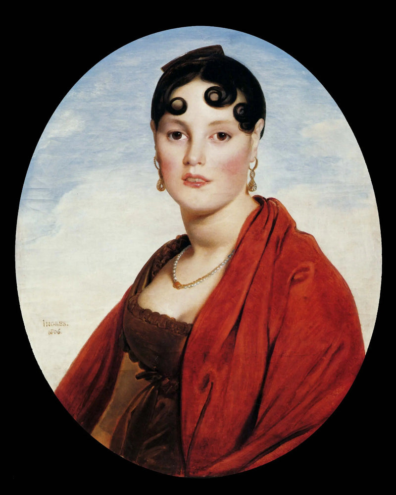 Krásná Zélie - Jean-Auguste-Dominique Ingres