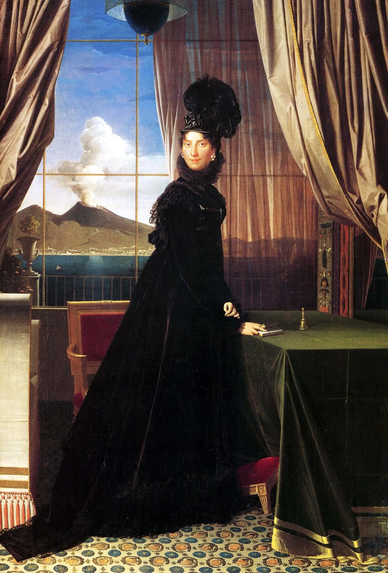 Královna Caroline Murat - Jean-Auguste-Dominique Ingres
