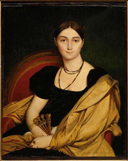 Portrét paní Devauçayové - Jean-Auguste-Dominique Ingres
