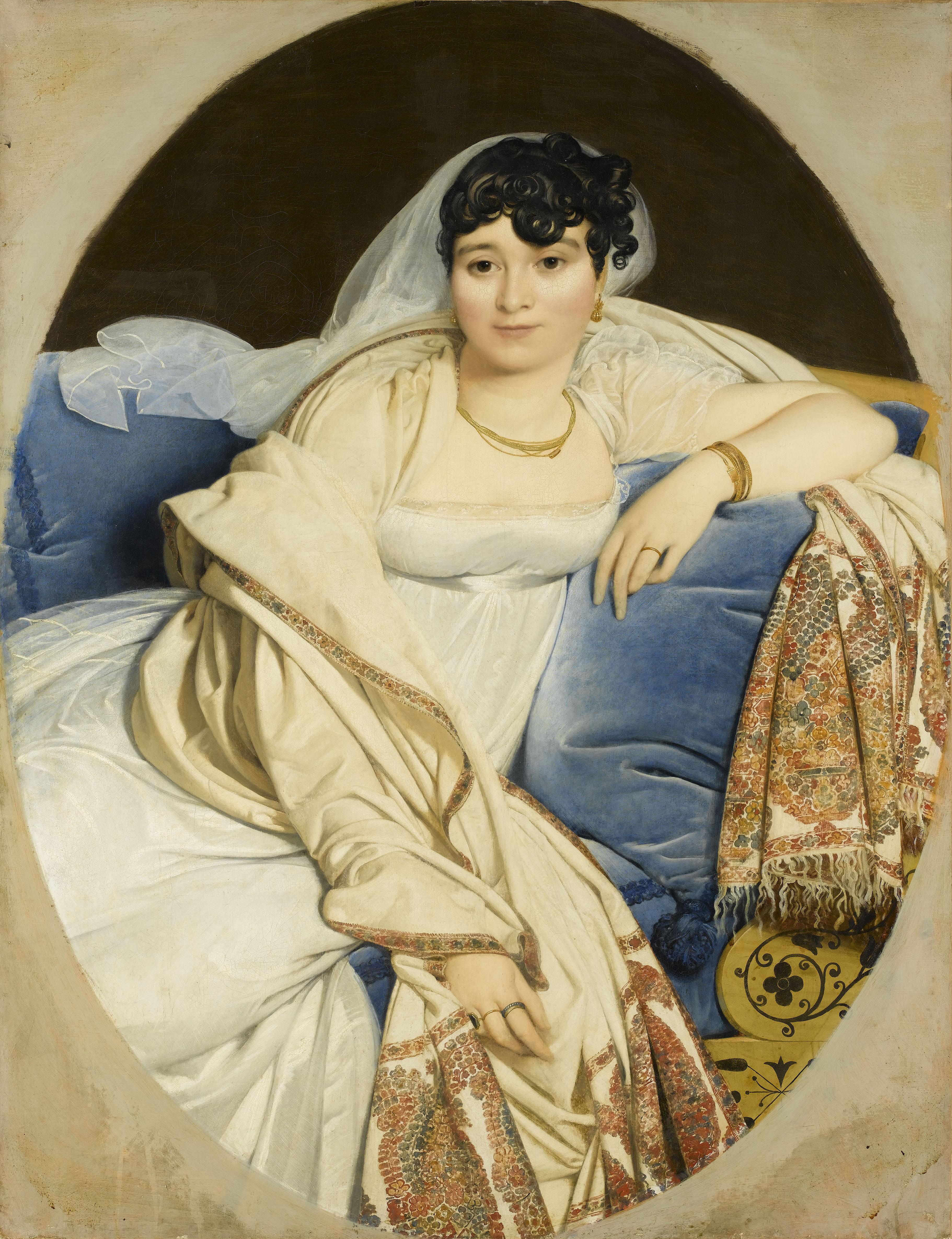 Paní Rivière - Jean-Auguste-Dominique Ingres