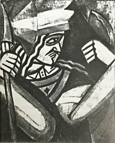 Valet de carreau - Olga Rozanova