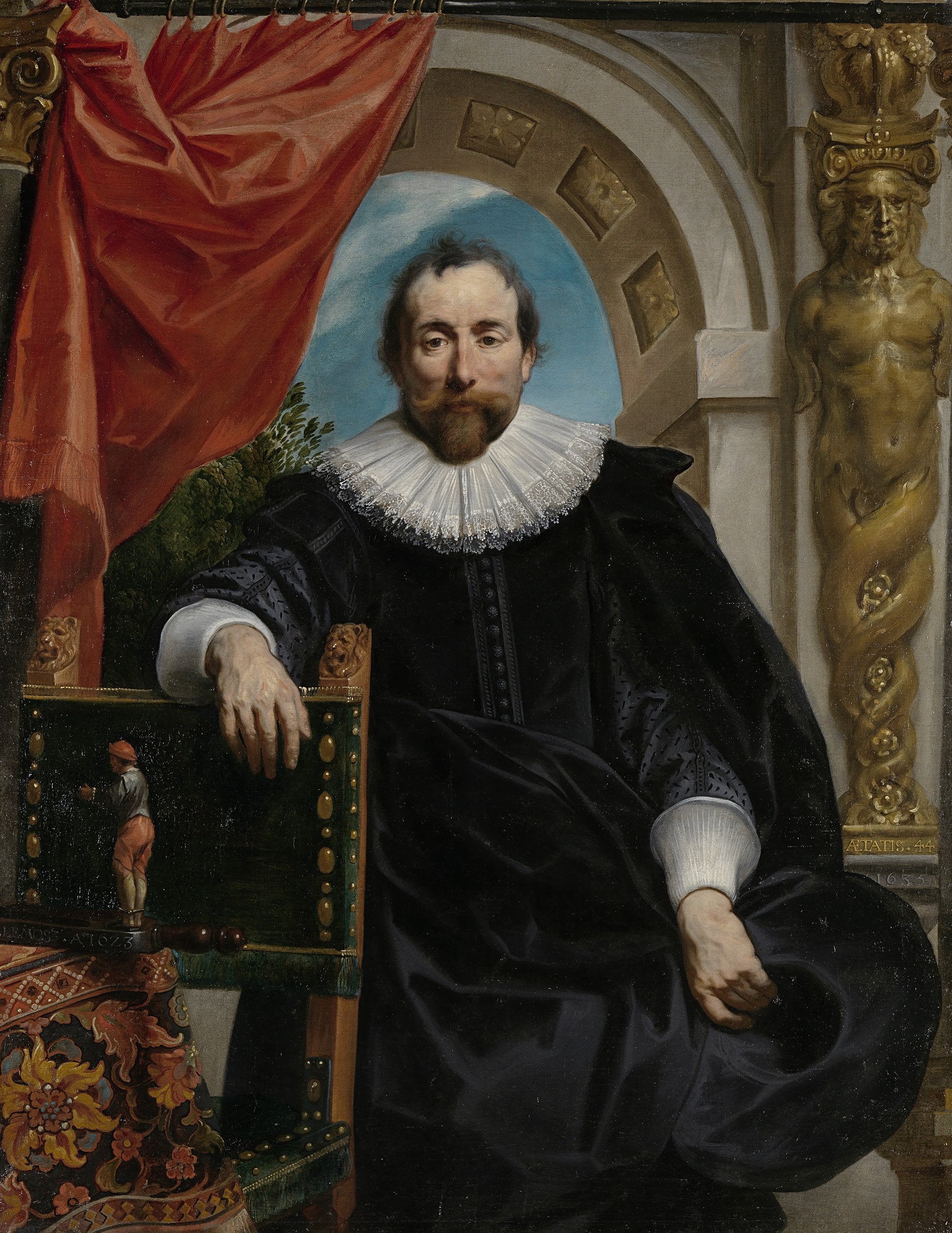 Portrait de Rogier Le Witer (1591-1678), marchand à Anvers - Jacob Jordaens1