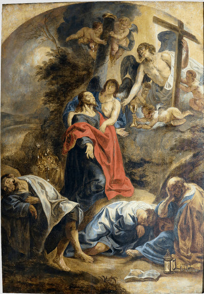 L'agonie du Christ au jardin de Gethsémani - Jacob Jordaens1
