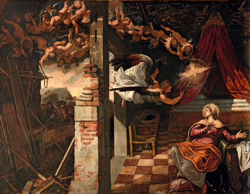 Annonciace - Jacopo Tintoretto