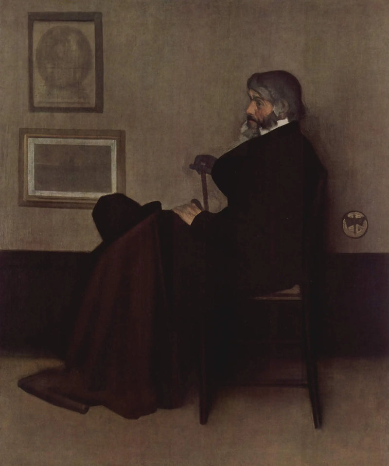 Uspořádání v šedé a černé č. 2 - James Abbott McNeill Whistler