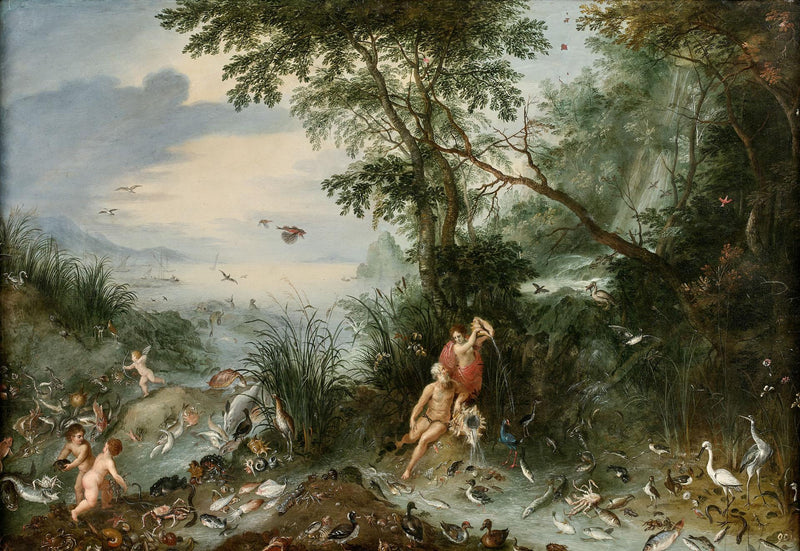 L'eau (Les quatre éléments) - Jan Brueghel le Jeune